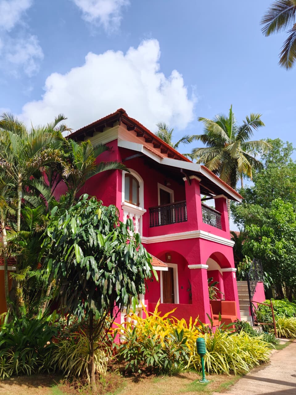Red villa at Mercure Goa Devaaya